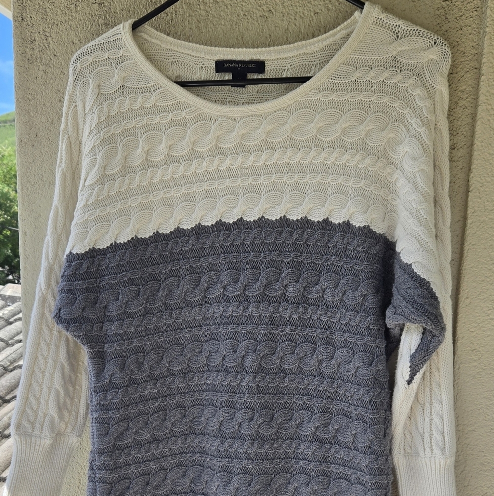 Banana Repblic Tunic Fishermancore Winter Sweater Size Medium